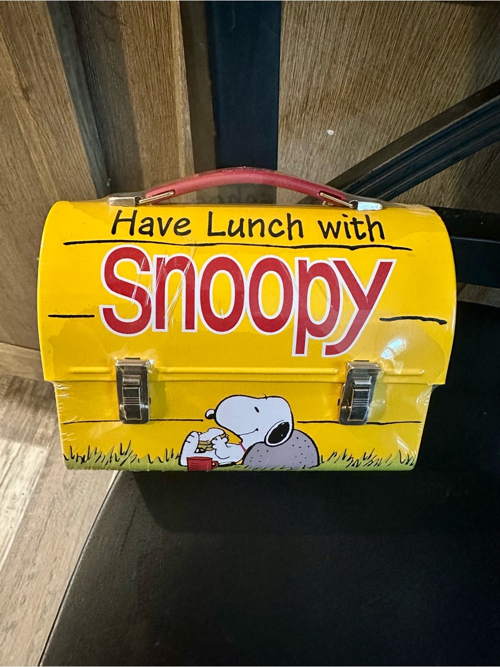 Hallmark - Vintage School Days "Snoopy Doghouse" Mini Lunch Box - BNWT!